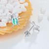 Women's Summer Opal Turtle Earrings