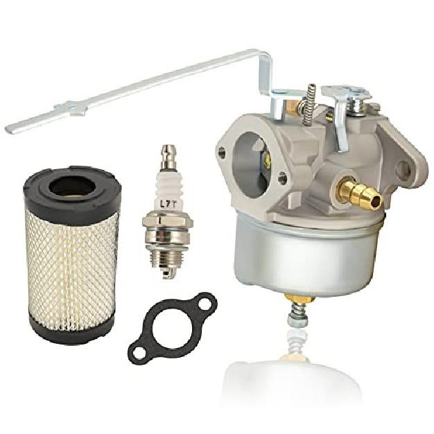 Carburetor Kit for Tecumseh 632615 632208 632589 H30 H35 Engines W/ Filter