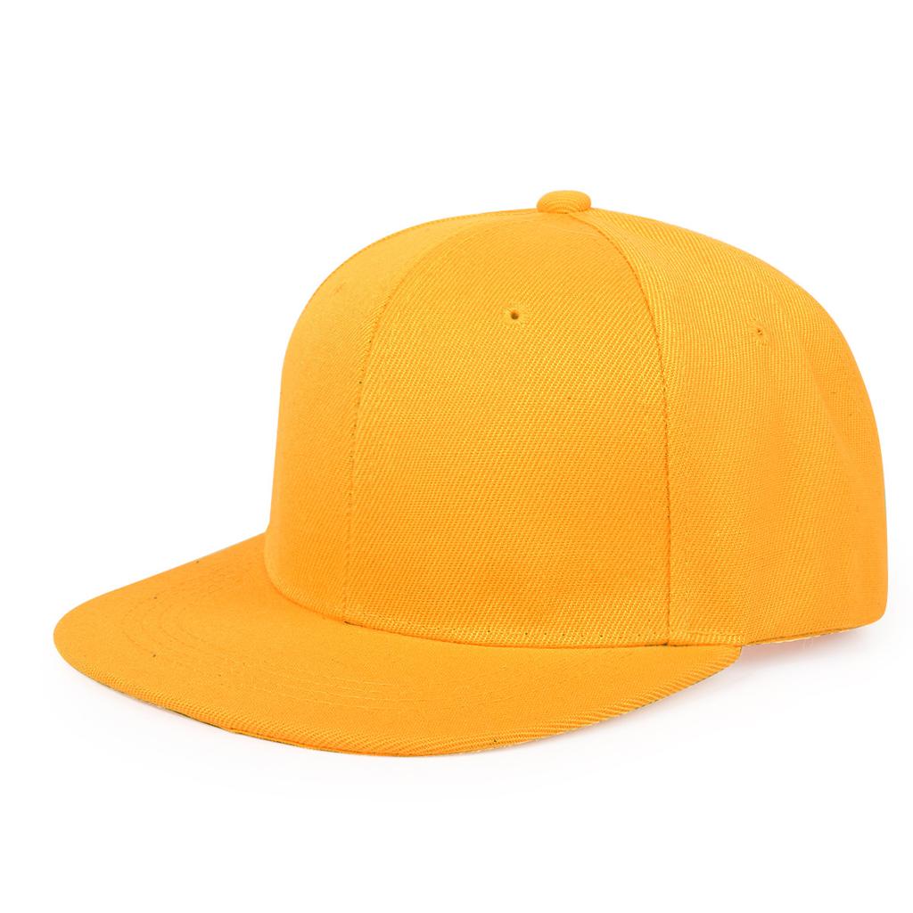 Custom Logo 6 Panel Snapback Hat Unisex Cotton Baseball Fitted Snapback Cap