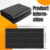 Multi-size Weed Blocking Cloth Black Weed Barrier Fabric Practical Weed Control Mat  Gardening Tool