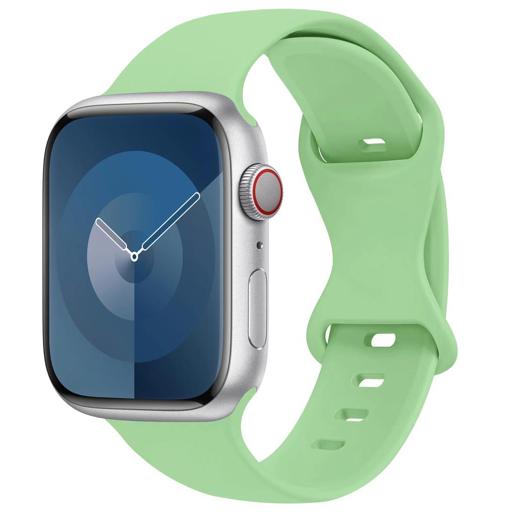 Silikonarmband für Apple Watch Band 45mm 44mm 41mm 40mm 42mm 46mm ultra 49mm Sportarmband correa series 11 7 8 9 10 4 3 5 6 se