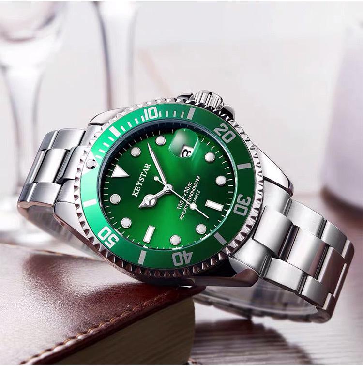 TMFPQ Automatic Waterproof Stainless Steel Men's Luminous Watch