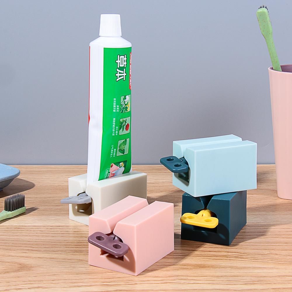 squeezer Bathroom Accessories Fashion Toothpaste Dispenser Plastic Toothpaste Squeezer Rolling Tube