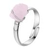 Retro Crystal Rings Adjustable Rings Simple for Friends Holiday Daily Work