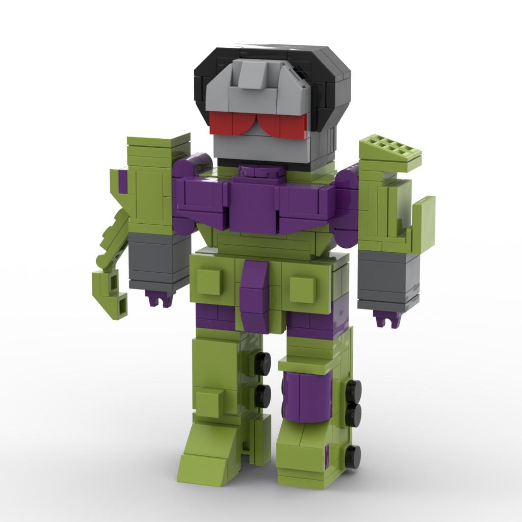 *Transform Auto Robot Brickheadz * Star Scream Jazz Prime DIY Enlighten MOC Block Brick set,Compatible With