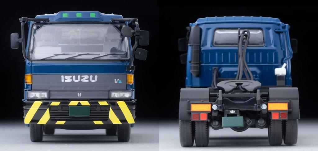 TOMYTEC Tomica Limited Vintage Neo Isuzu 810EX Návěsový tahač Tmavě modrá Hotový výrobek 333258 LV-N347a
