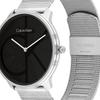 Calvin Klein Quarz Uhr 40mm Schwarzes Zifferblatt 30M Wasserdicht Unisex Uhren 25300012