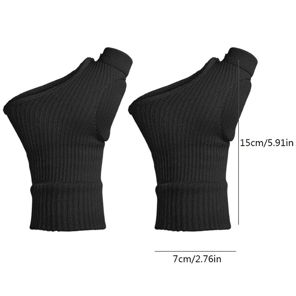 Thumb Wrist Support Brace with Gel Pad – Breathable Compression Sleeve for Arthritis, Tendonitis & Pain Relief (1 Pair)