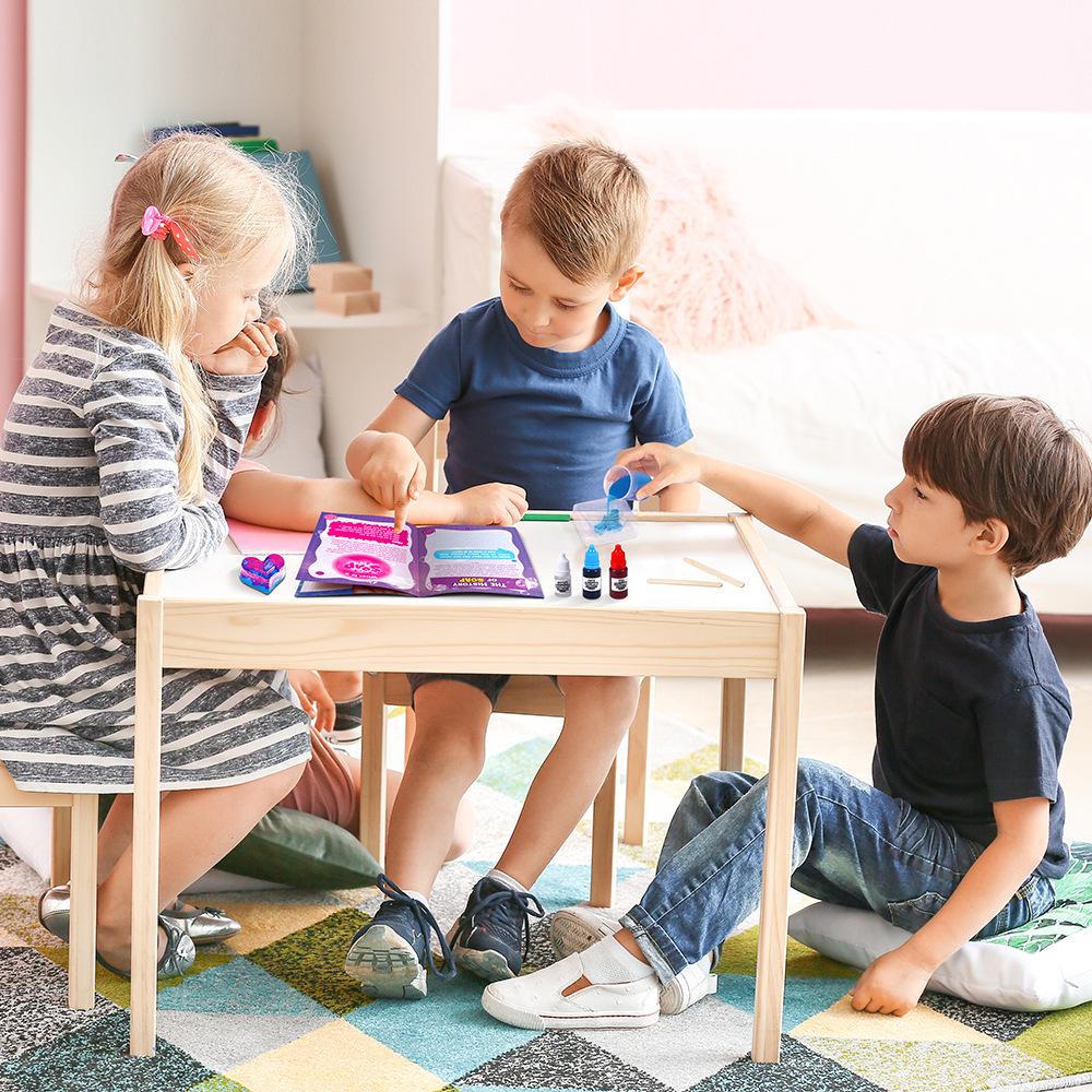 TikTok-Set zur grenzüberschreitenden, handgemachten Seifenherstellung für Kinder – Pädagogisches Wissenschaftsexperimentierspielzeug für Grundschüler