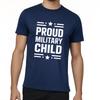T Shirt Unisex Street Wear For Unisex Round Neck Tshirt Unisex Proud Military Child Star Design Stylish Male Teeshirt Comfort Tshirt