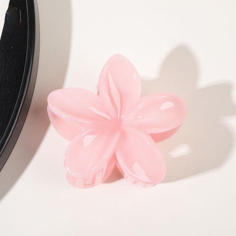 8CM Boho Flower Hair Clip for Women Hawaiian Gradient hairclip Bohemia Flower Hairpin Vacation Hair Claw Clip Sweet Barrettes
