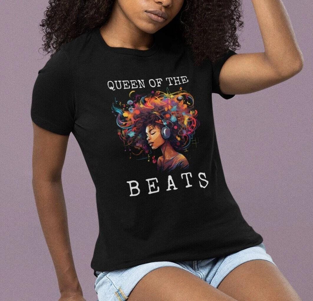 Afro Woman Beats Shirt XL