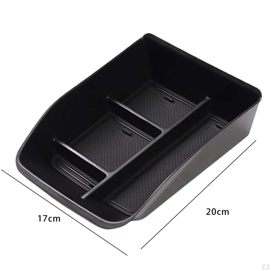 Center Console Storage Box Multi Use Accessories Organizer for Automotive Armrest