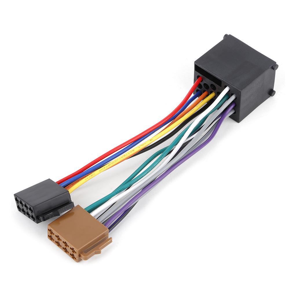 Auxiliary In Cable Car Radio Adapter Stereo Harness Cable ISO Plug Fits for E36 E46 E39 Radio Wire Harness Radio Adapter Harness