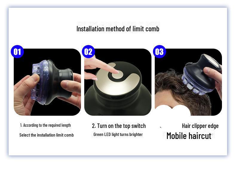 Men's Electric Hair Clipper & Washable Shaver