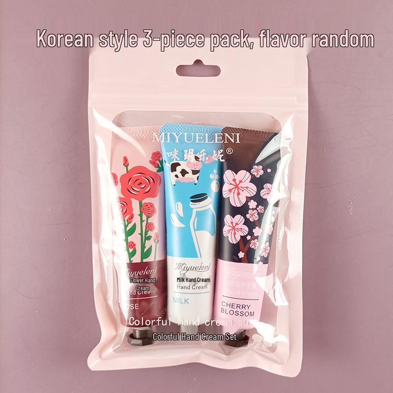 

Набір з 5 штук фруктових кремів для рук Mi Yue Le Ni, 30 г, Зволожуючий та живильний для осені/зими, Подарункова коробка