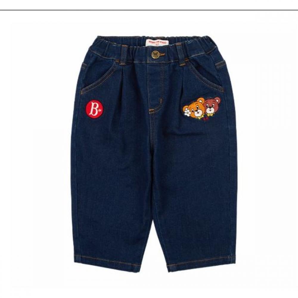 Bebe De Pino Honey Bear Baby Denim Pants Bp51dp154 denim/85