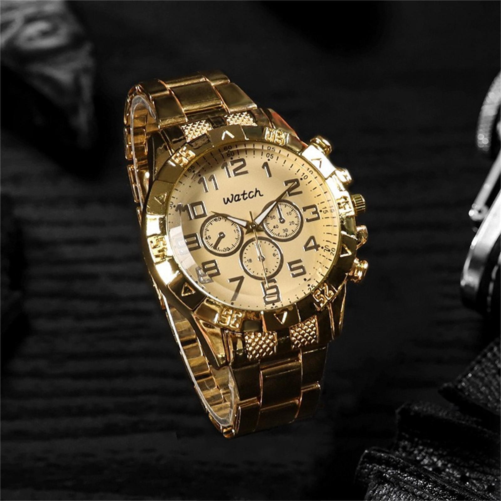 

Мужские водонепроницаемые светящиеся наручные часы-будильник для бега One Size