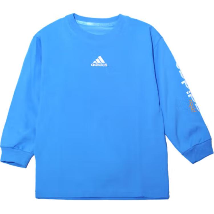 adidas X Nailong Casual Sportswear Blue Children Aged 3-7 Years Old JF1368