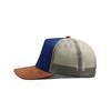 Suede baseball cap men and women skin-friendly feel high-end mesh hat embroidery