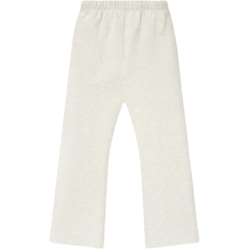 Fear of God Essentials Flare Sweatpant Oatmeal Heather Men Bottoms White 130HO258412F