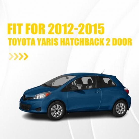 LH+RH Window Switch Bezel Trim Panel Cover For Toyota Yaris Hatchback 2012-2015