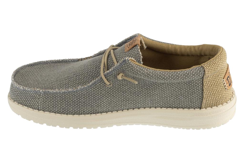Hey Dude Wally Braided, Mens grey Sneakers