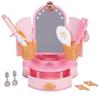 Set of Accessories for Jakks Pacific Disney Princess Doll Style Modern Makeup Mirror 7 Pcs.