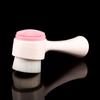 Fashion Soft Double Sides Facial Deep Cleansing Brush Face Skin Care Clean Brush