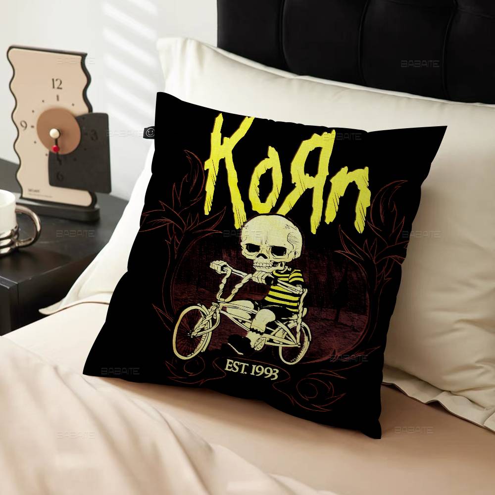 K-Korn Metal Band Personalisierte Bildtext Heimdeko Kissen Haushaltsgeschenke 45X45cm