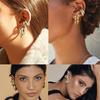 Chic Cartilage Cuff Earring Gold/Silver Ear Clip Unisex Statement Ear Adornments
