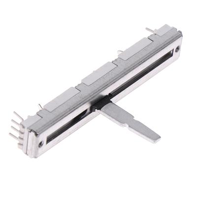 1Pc For 60Mm Djm 350 400 600 700 800 Push Fader Straight Slide Potentiometer Dj Mixer Stereo Fader Sliding Potentiometer