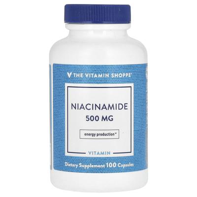 Niacinamide, 500Mg, 100 Capsules