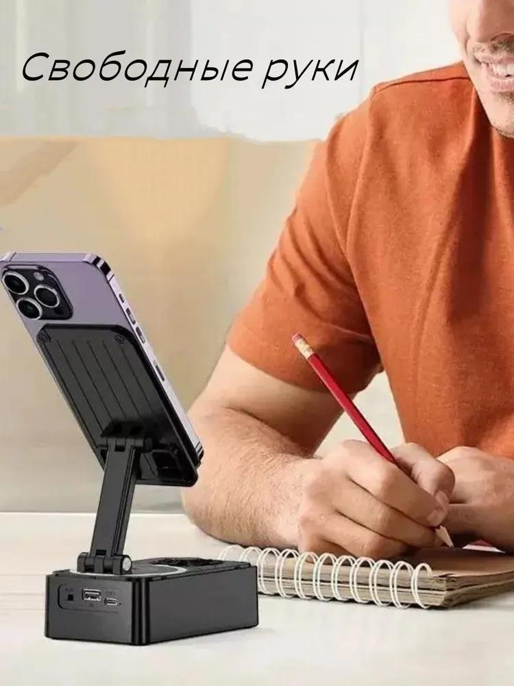 Bluetooth Speaker Phone Stand, Phone Speaker Amplifier, Stereo Sound, Adjustable Holder, Gifts for Men Women Teens