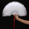 Hand Fans Folding Fan Hand Portable Favor Gift Party Fans Wedding Feather Fan Performance Dj Bar Club Room Party Decoration