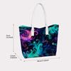 Cosmic Pattern Shoulder Tote Bag for Daily Shopping Commute Stylish Carryall
