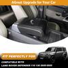 Car Armrest Cover Compatible with Land Rover Defender 90 110 130 2020-2026 | ABS Center Console Armrest Lid,Protector Cover,Anti-Scratch,Decorative