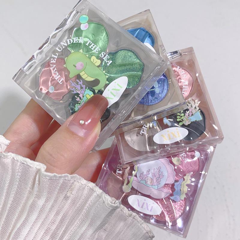 XIXI Sea of Dreams Eyeshadow Palette – Shimmer, Pearl & Matte Options for Students