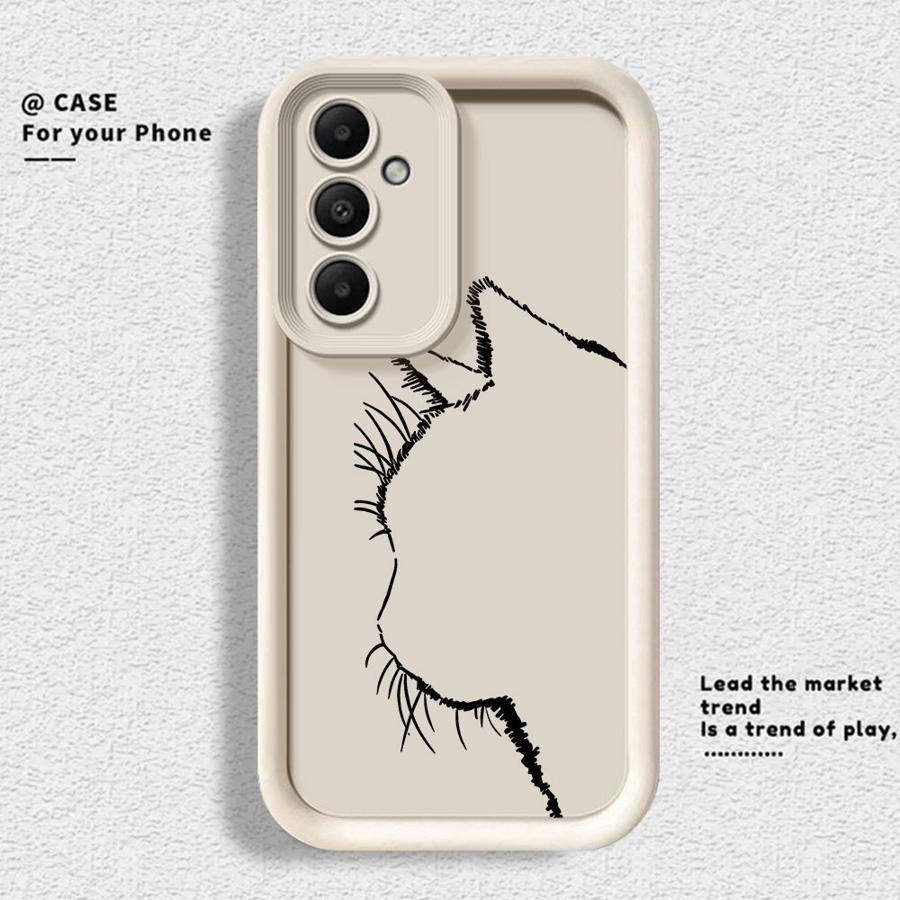 Proud Cat Phone Cover Case for Samsung Galaxy A15 A16 A71 A72 A56 A26 A32 A35 A36 A23 A51 A73 A12 A13 A53 A54 A34