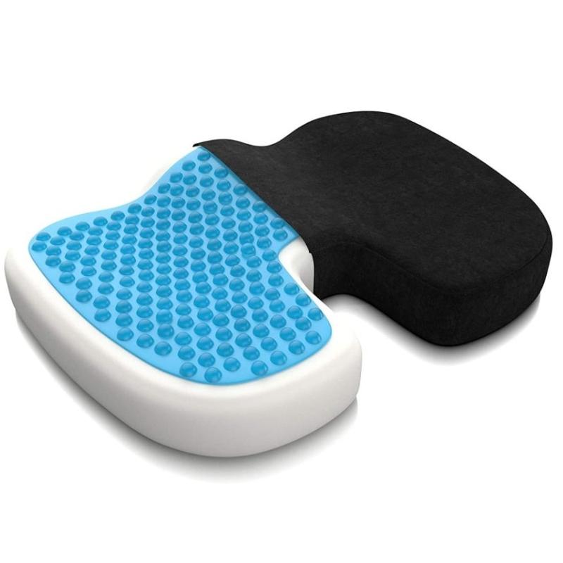 

Office Chair Memory Foam Seat Cushions For Tailbone And Sciatica Pain Relief