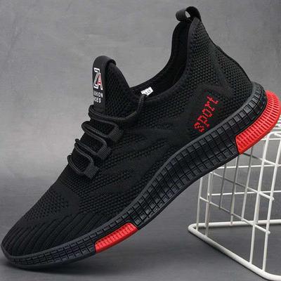 Chaussures de course Printemps 2025 Chaussures de sport respirantes Chaussures décontractées en maille tissée à vol d'oiseau à lacets Chaussures de voyage