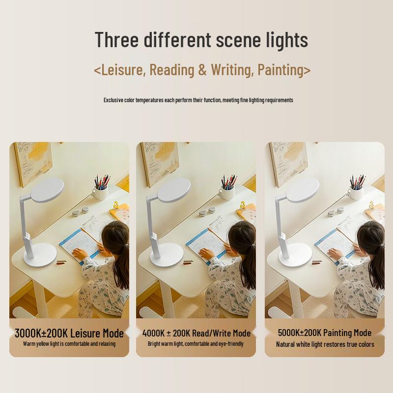Haoshili TG032 Upgraded National AA-Grade Eye Protection LED Desk Lamp