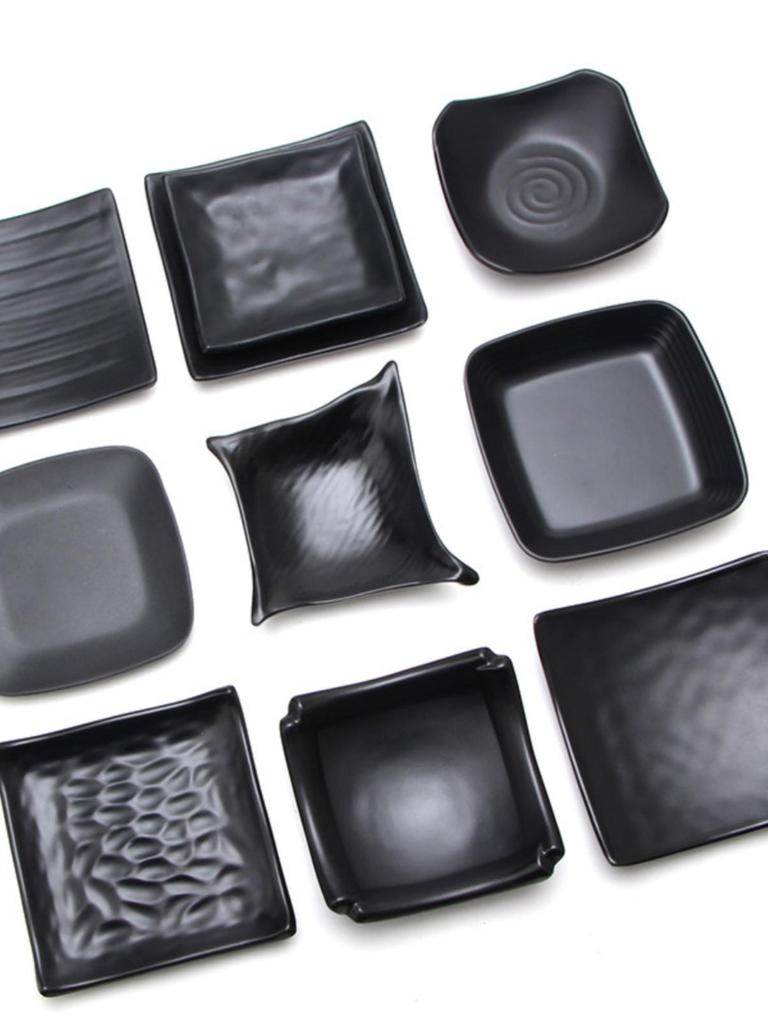 Melamine Plate: Imitation Porcelain Dinner & Snack Plate for Restaurants & Bars