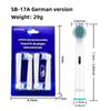 Tête de rechange compatible pour brosse à dents électrique Oral-B SB-17A