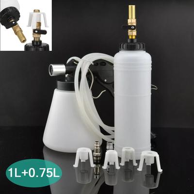 1.75L Sangrador de Frenos y Embrague Automotriz Kit de Cambio de Líquido de Sangrado Herramienta Neumática de Bomba de Vacío de Aire para Coche Motocicleta