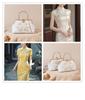 Elegante Hanfu-Tasche: Bestickter Cheongsam-Stil mit Froschknopf-Kissenschloss