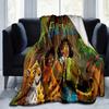 1pc Encanto Printing Blanket - Soft, All-Season Throw for Office Blanket,  | Personalized Gift with Adorable Cartoon Design