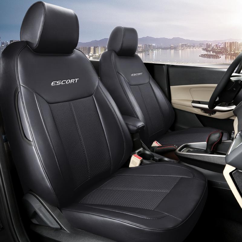 YN Custom Fit Sports Leather Seat Cover for Ford Focus - All-Season Cushion