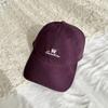 Fashion Hat new baseball cap Korean version embroidered letters show face small cap women's outdoor wide brim sun hat men
