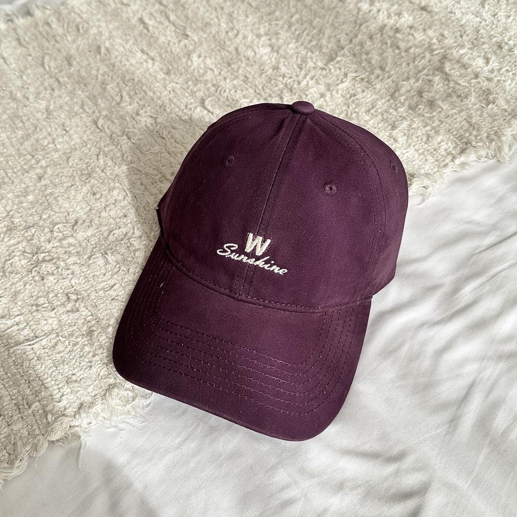 Fashion Hat new baseball cap Korean version embroidered letters show face small cap women's outdoor wide brim sun hat men